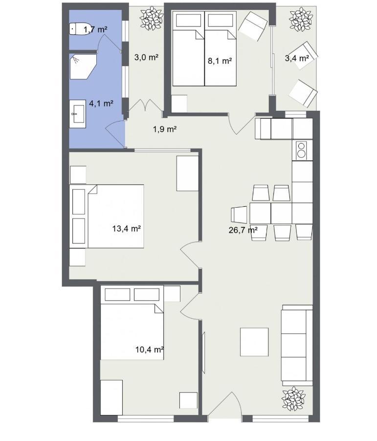 Perigiali Apartment Cavala Exterior foto